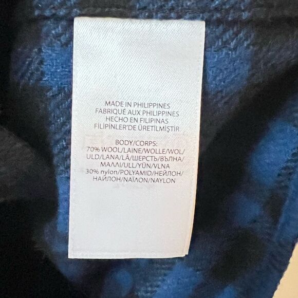 NWT POLO RALPH LAUREN Men's Wool Blend Corduroy-Collar Workshirt Size Medium - Picture 6 of 8